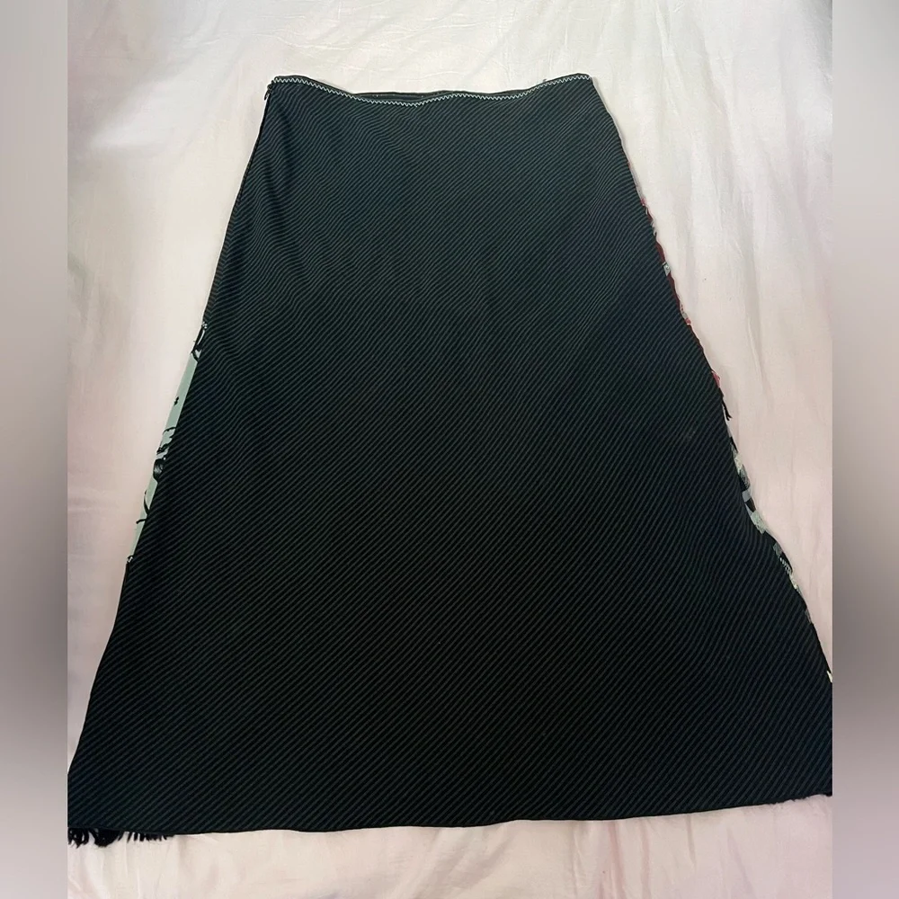 Vintage Y2K Fairycore Floral Patchwork Midi Skirt - Picture 5 of 6